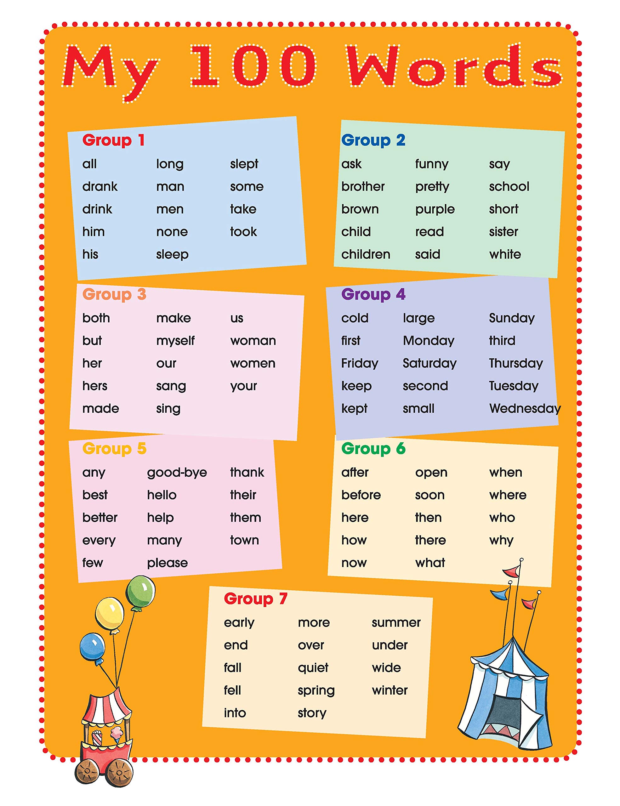 100 Words Kids Need to Read by 2nd Grade Workbook - Image 2