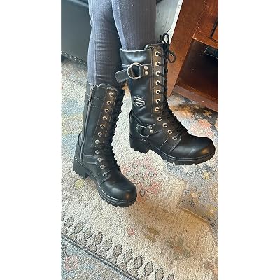 Harley-Davidson FOOTWEAR Womens Eda Zippered Italy | Ubuy