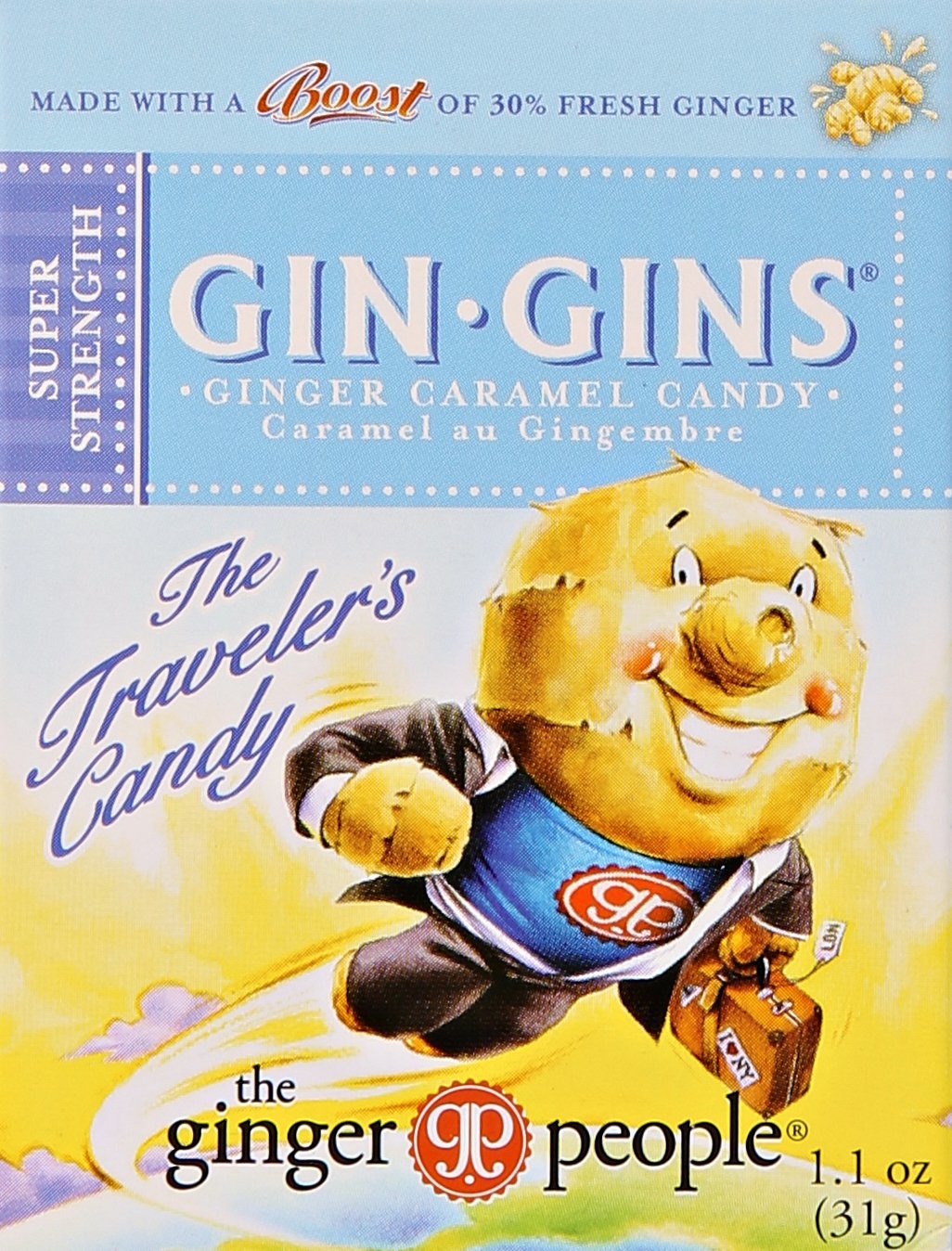 GINGER PEOPLE GIN GIN BOOST TRVL