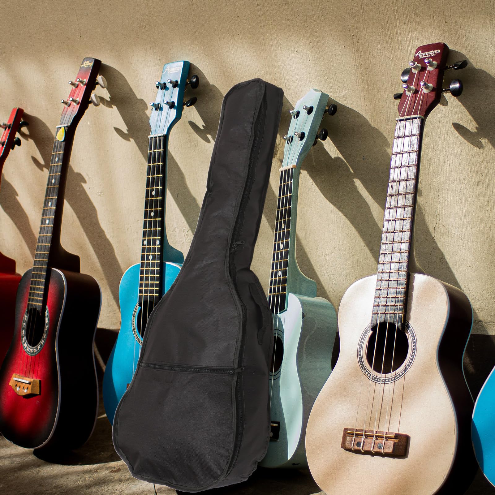 Ciieeo Correa Hombro Resistente al Agua Ligera y Práctica Funda de Tela Oxford 420d de Guitarra Española Adecuado para Transporte y Almacenamiento