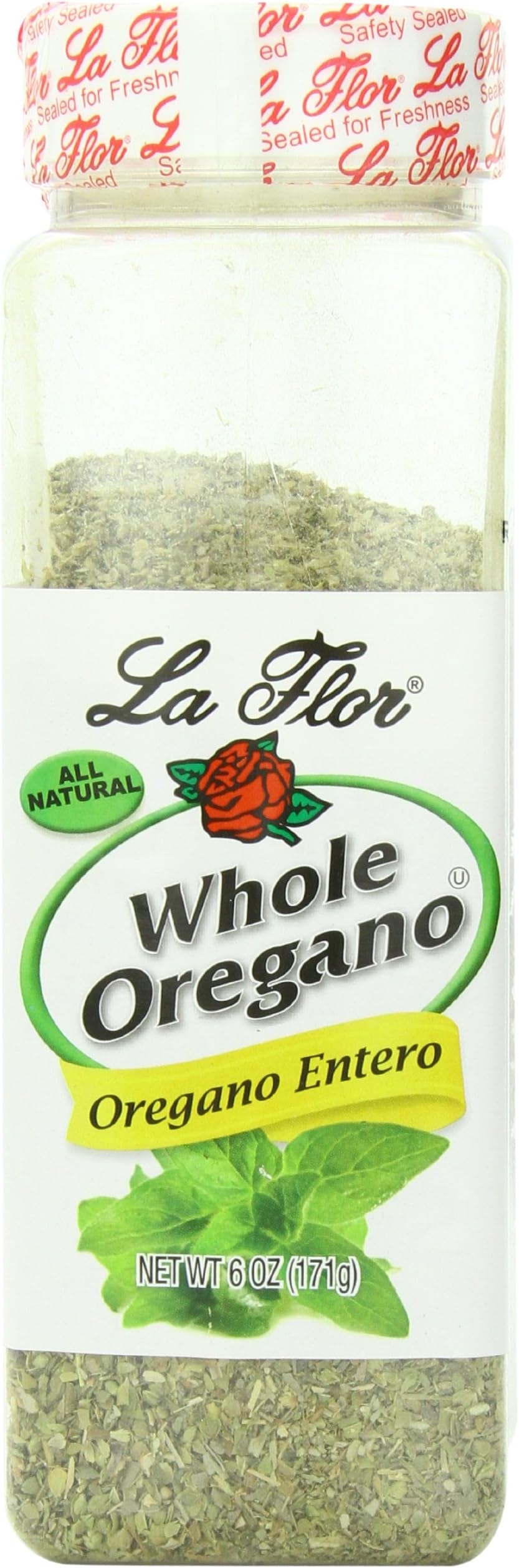 La Flor Spices Oregano Whole, 6 Ounce