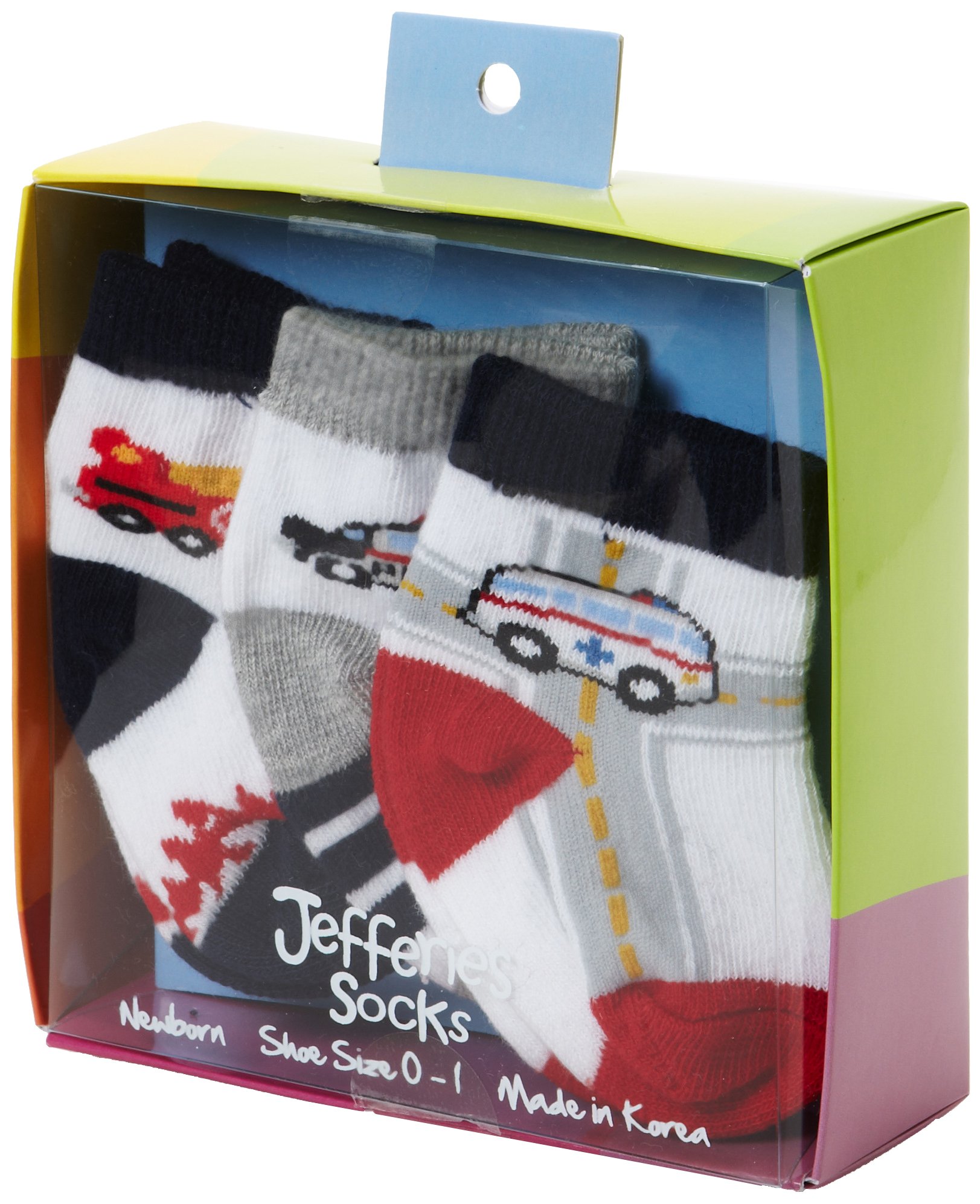Jefferies Socks Baby-Boys Infant Safety Socks, Flint Grey, Newborn