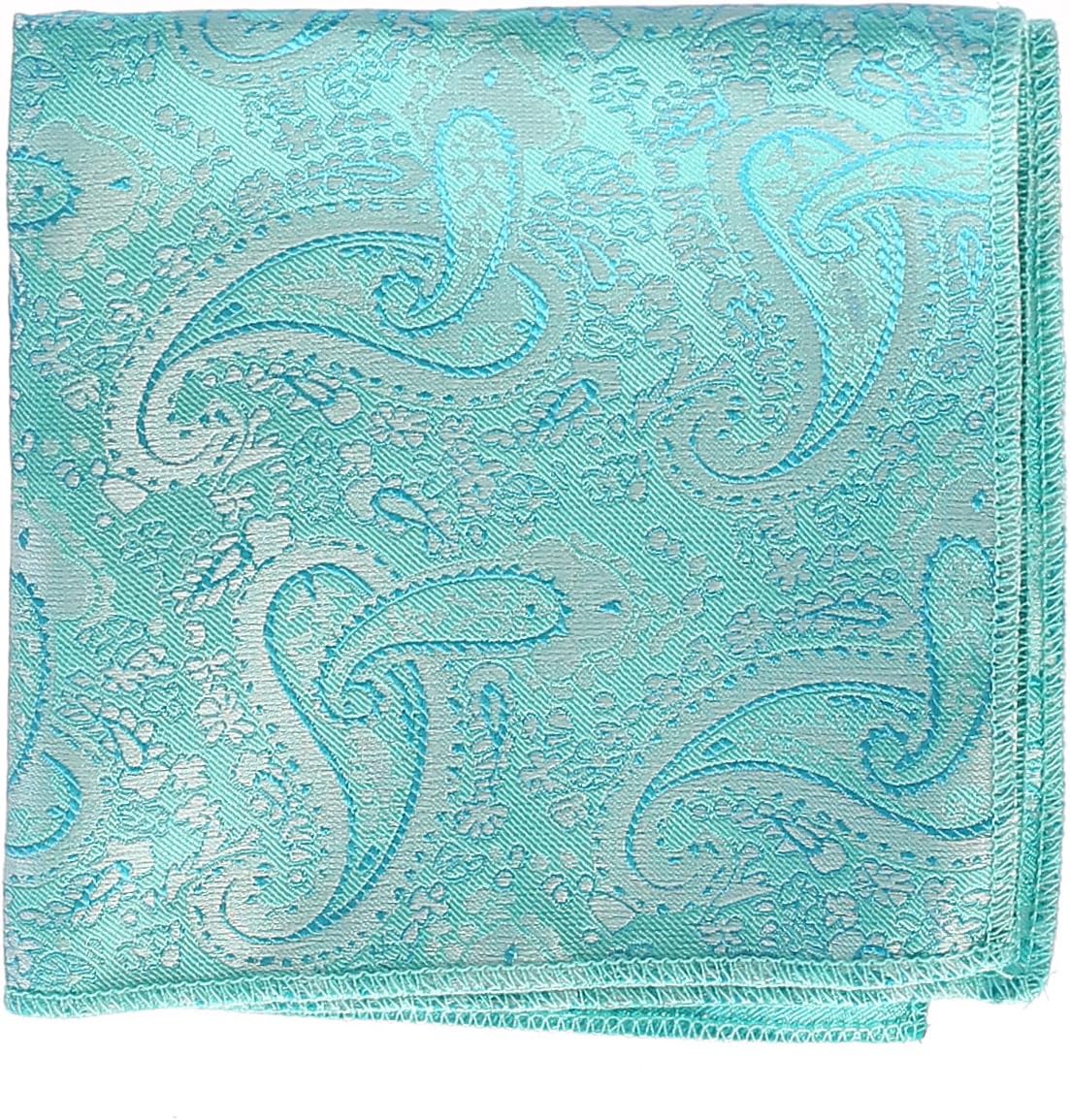 Gioberti Men's Formal 4pc Paisley Vest Necktie Bowtie and Pocket Square