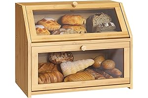 Farmhouse Style Cute Bread Box for Freshly Baked Delights