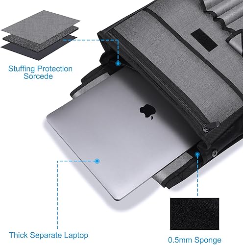 Miniatura 3 de Organizador de asiento delantero de automóvil  Organizadores y almacenamiento eficientes para automóvil, bolsillos para laptop, bolsillos para