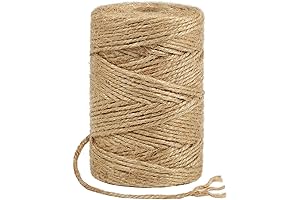 Tenn Well Jute Garden Twine: Robust 328 Feet of 3mm Jute Twine for Multiple Uses