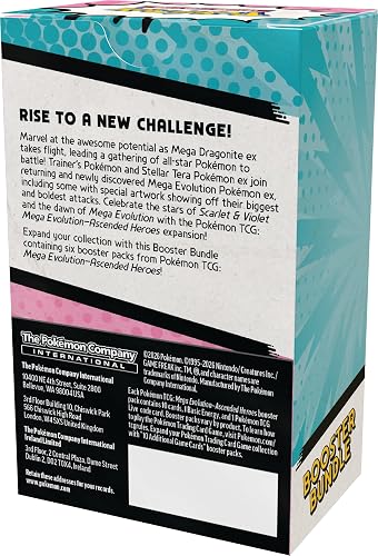Pokémon TCG : Évolution Méga - Héros Ascensionnels Booster Bundle (6 boosters) - 2