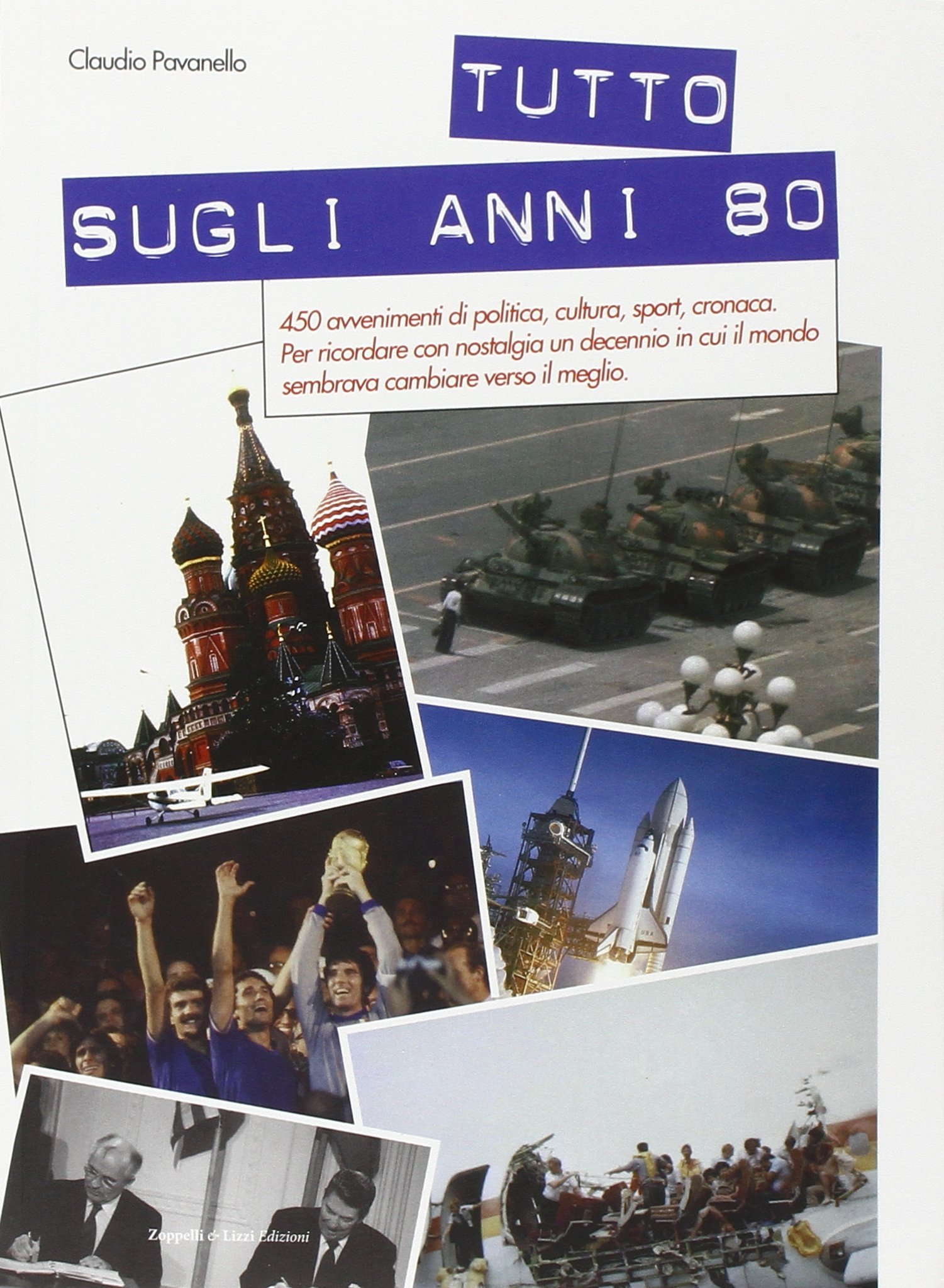 TUTTO SUGLI ANNI 80 un beau livre souvenir à offrir pour un anniversaire ou une fête