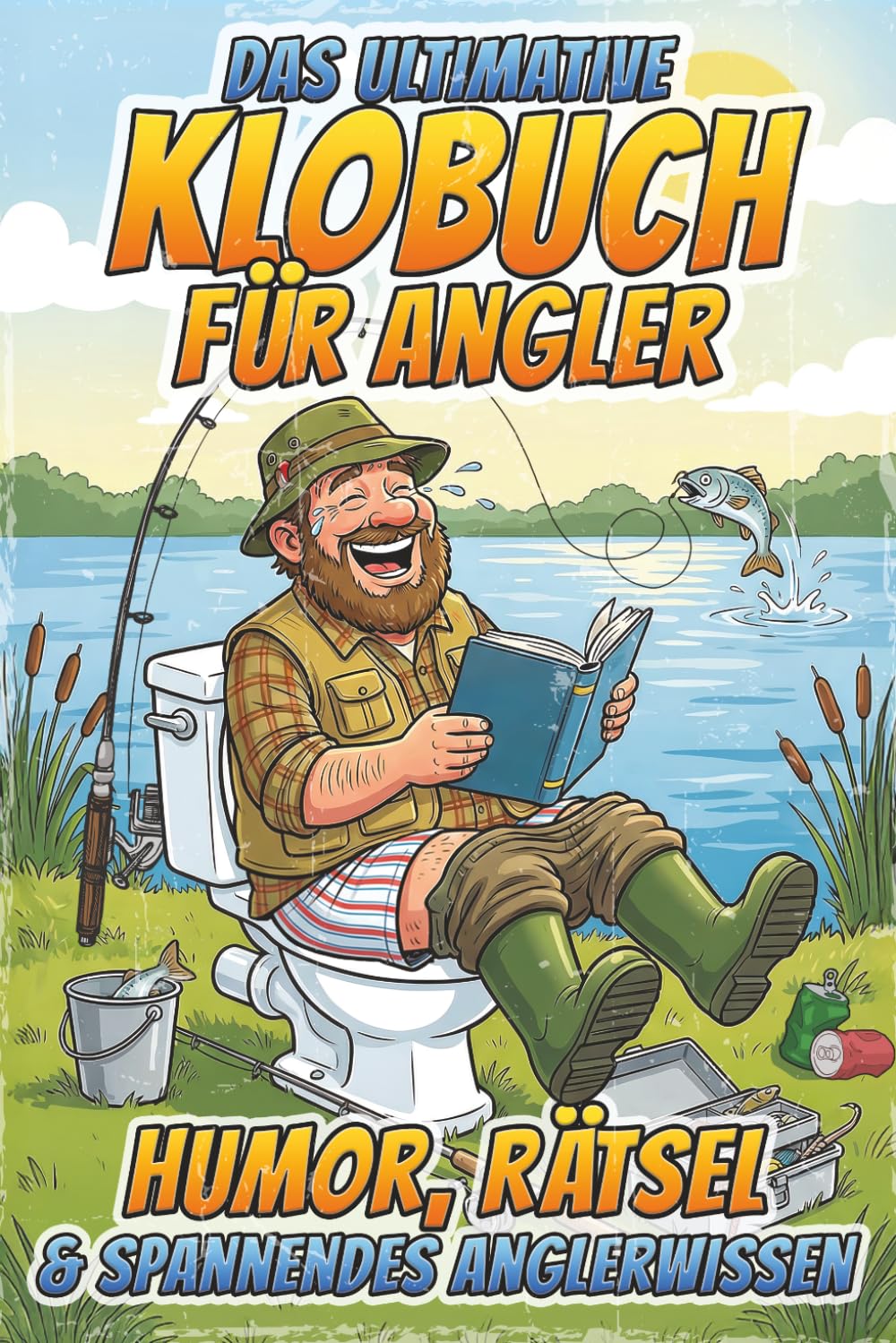 Das ultimative Klobuch für Angler: Angel Humor, Rätsel & spannendes Anglerwissen. Das perfekte Geschenk für Angler.