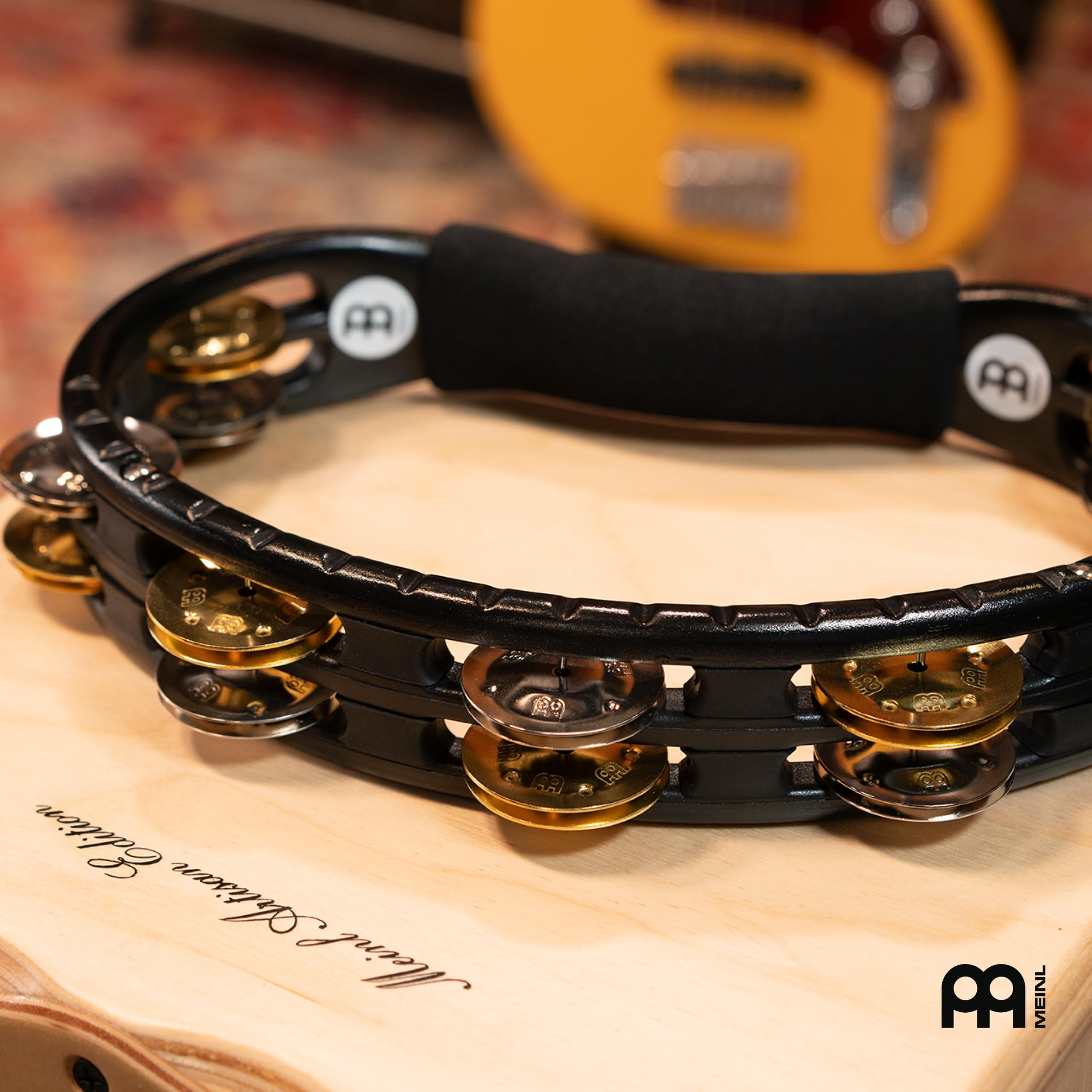 Meinl TMT1M-BK tambourin demi-lune noir (sans peau)