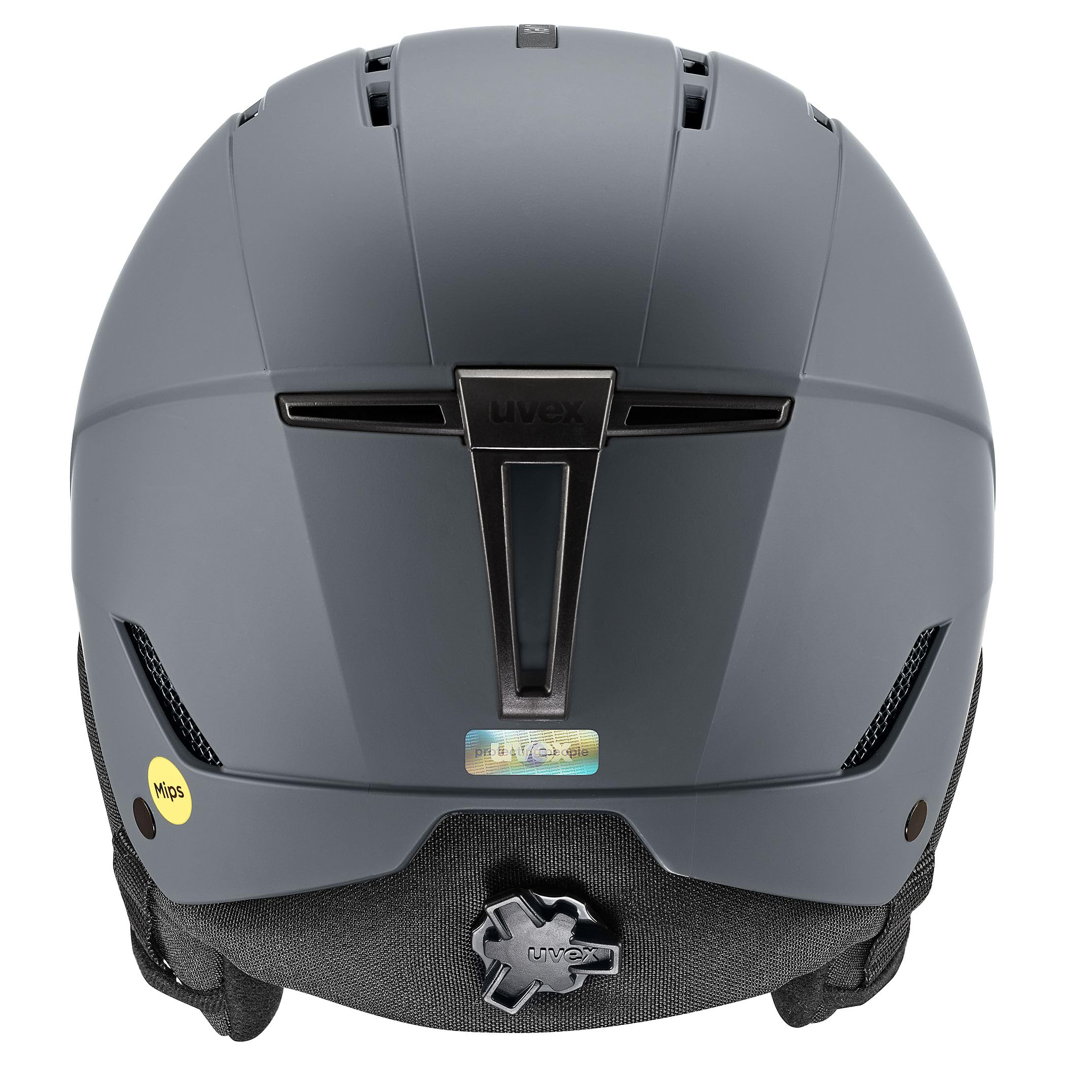 uvex glance MIPS, Kask narciarski unisex-dorosły, nashorn grau matt, 58-62 cm