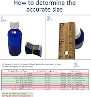 Vista 4 de Banda retráctil perforada transparente impresa de 2.598 x 0.984 in para granjeros, botellas de miel, jarras de galón y botellas farmacéuticas