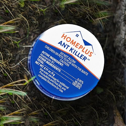 Miniatura 4 de Homeplus™ Ant Killer AB, estación de cebo de metal, mata hormigas para casa, trampas para hormigas interior y exterior, paquete de 12