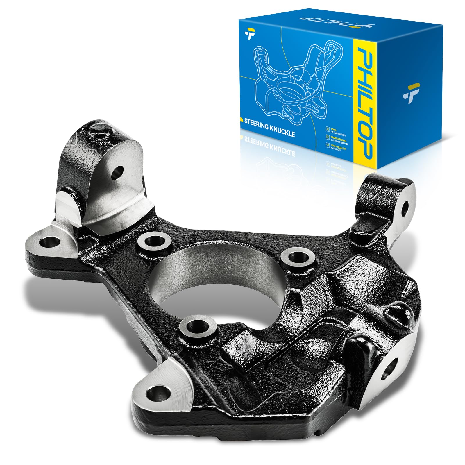 PHILTOP Front Left Steering Knuckle for 1999-2004 Chevrolet Silverado 1500