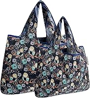 Vista 20 de allydrew Large Foldable Tote Nylon Reusable Grocery Bags