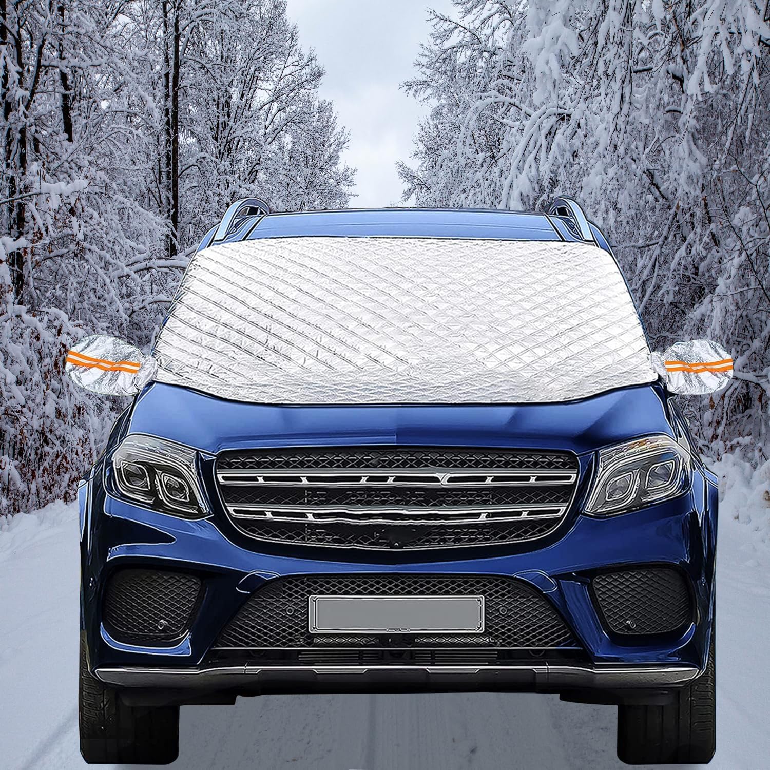 DMSELL Thicken Car Windscreen Cover for Winter, Windshield