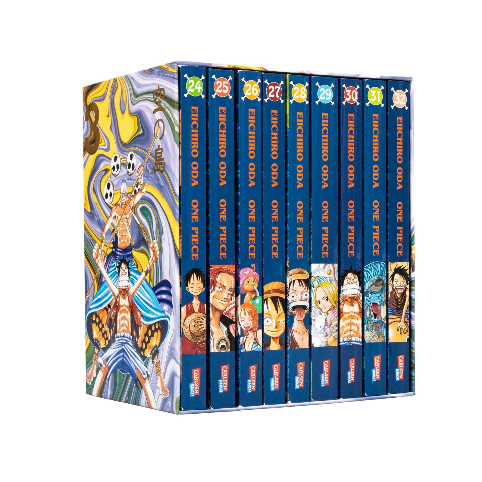 One Piece Sammelschuber 3: Skypia (Band 24–32) Piraten Abenteuer Schatz