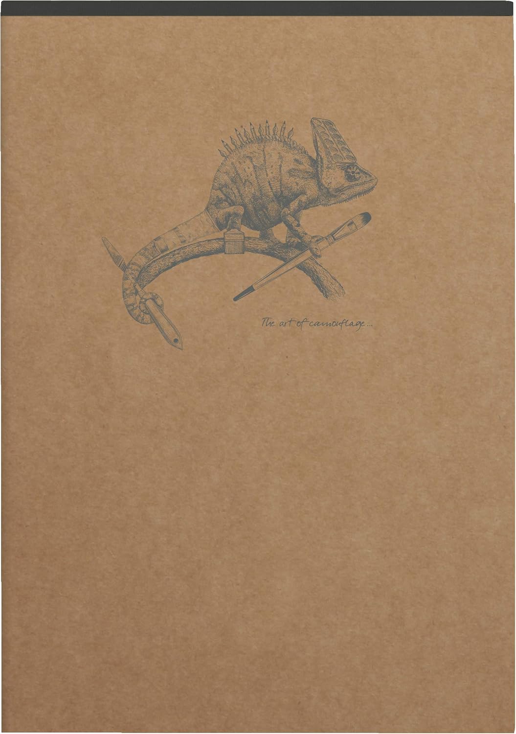 Clairefontaine 103636C, A pack of 5 glued Flying Spirit Kraft letterhead pads 140 detachable ivory pages 14.8x21cm 90g lined - Image 5