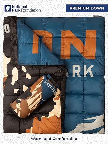 Miniatura 2 de National Park Foundation Manta de camping hinchada de alta calidad para mochileros, al aire libre, playa, hamaca, festivales deportivos, 650