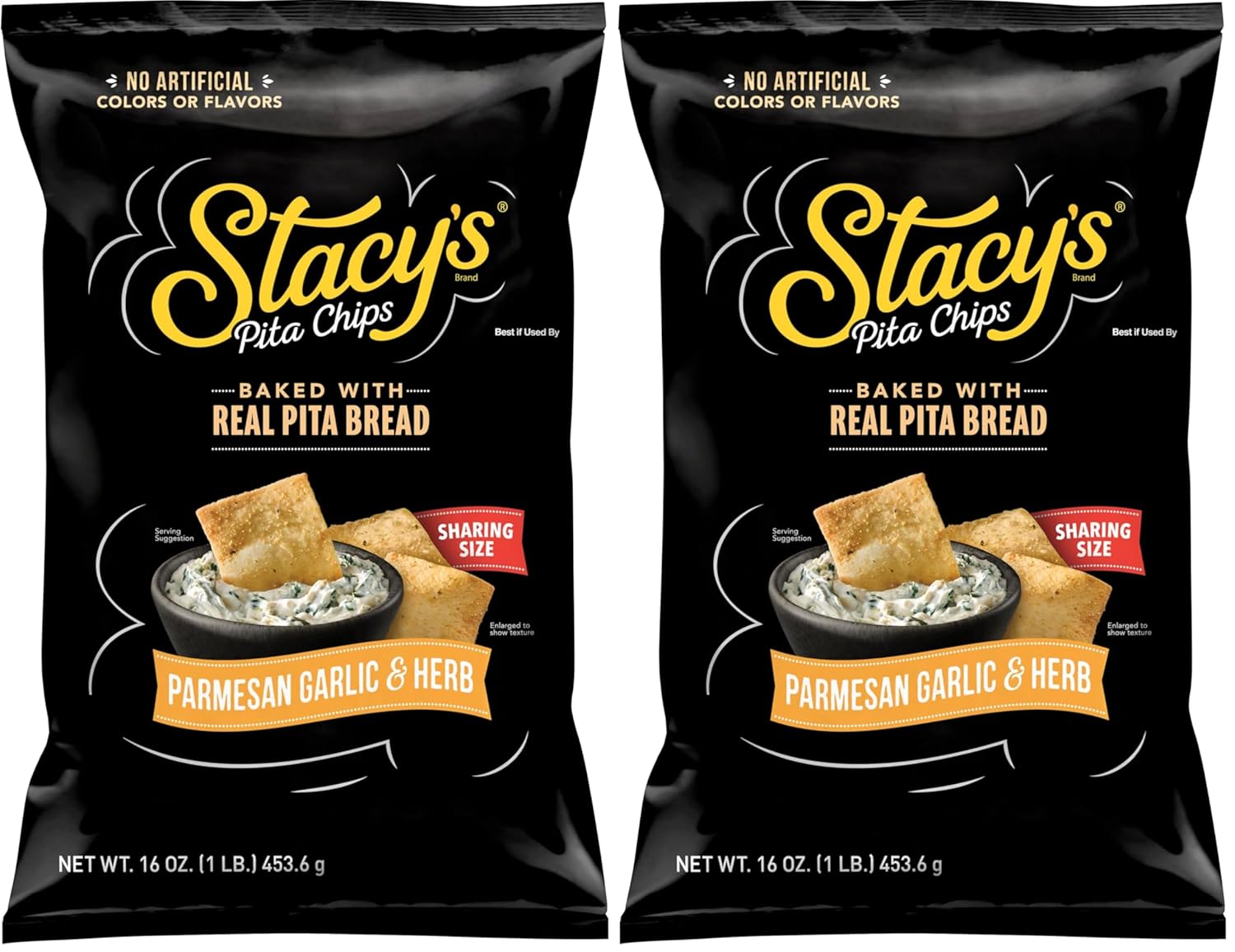 Stacy's Simply Naked Bagel Chips, 7 Ounce (Pack of 12)
