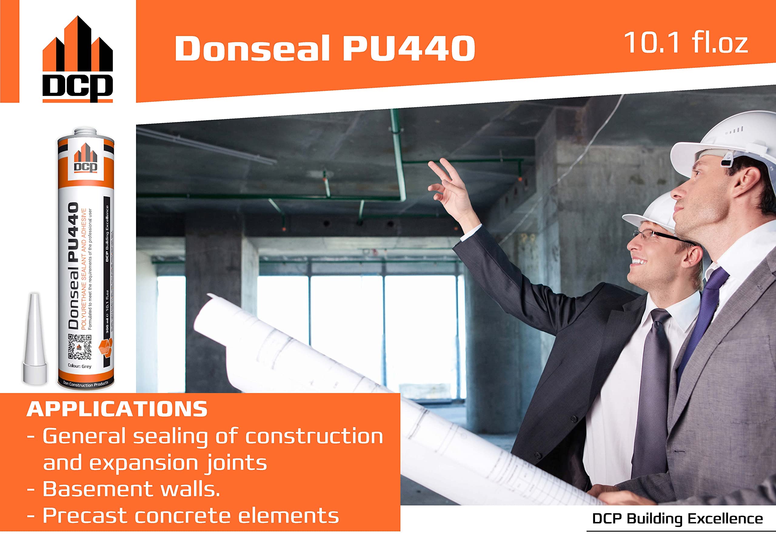 Donseal PU440 Concrete Sealant Paintable Concrete Expansion Joint Filler Non