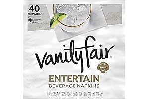 Vanity Fair Entertain Paper Napkins: The Eco-Conscious Cocktail Companion