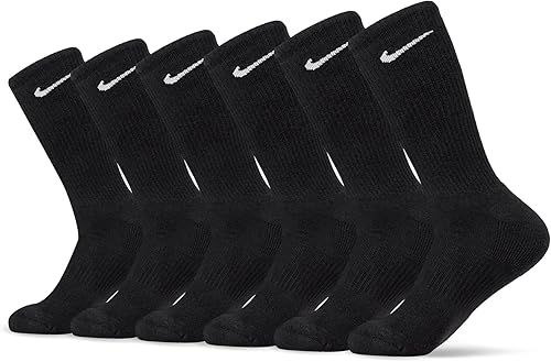 Nike Everyday Cushioned Training Crew Socks (6 Pairs)