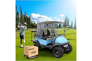 10L0L Golf Cart Sunshade Perfect Fit for EZGO TXT and Club Car Precedents