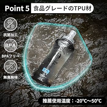 【ムラケイ】「送料無料」エリプス ５０粒入ボトル １２本セット！ Amazon.co.jp: ソフトフラスク ハイドレーション 水筒