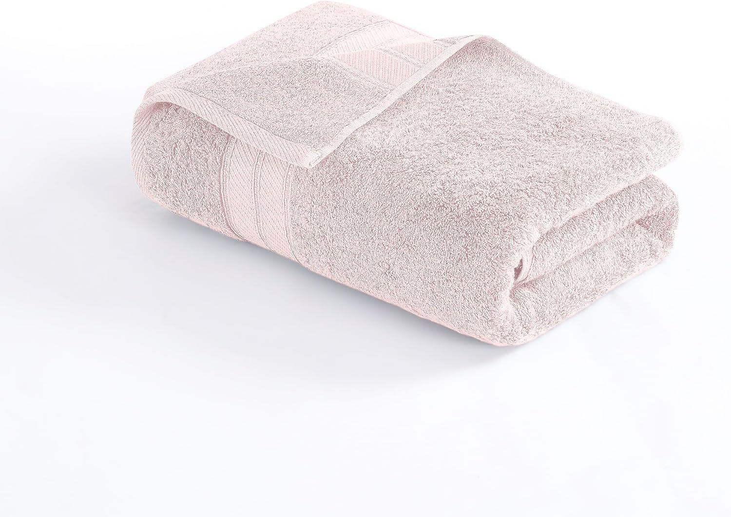 Modern Threads - Spun Loft 6-Piece 100% Combed Cotton Towel Set - Bath Towels, Hand Towels, & Washcloths - Super Absorbent & Quick Dry - 600 GSM - Soft & Plush, Blush - Image 4