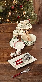LENOX HOLIDAY レノックス クリスマス マグ プレート 6セット 楽天市場】レノックス ホリデープレート & マグ 4人用 12点
