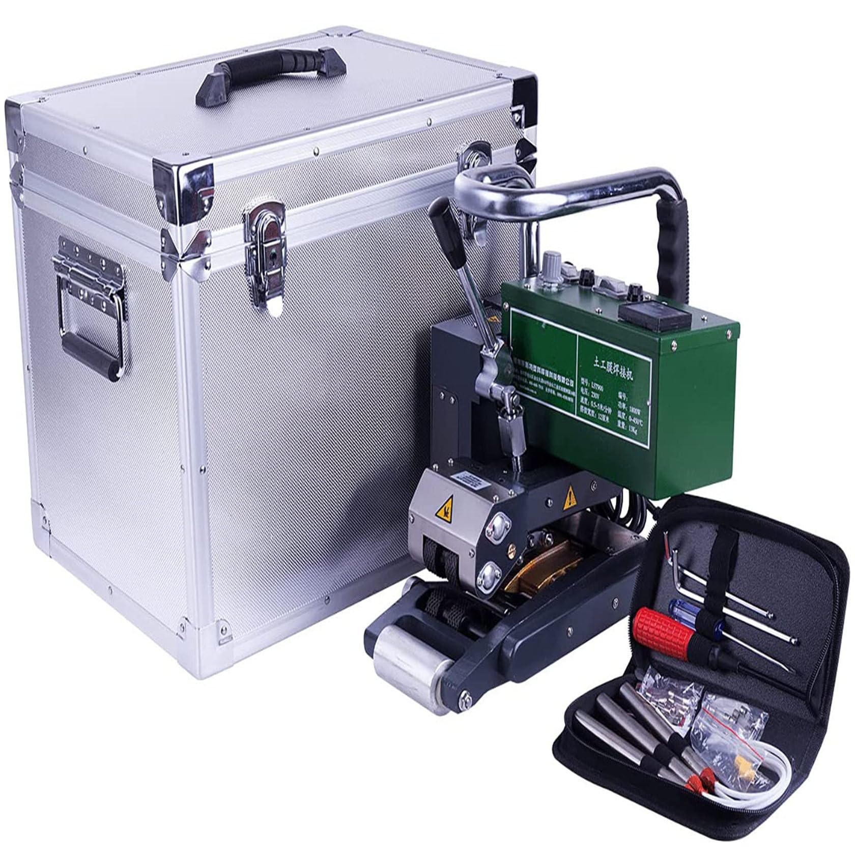 FHRKA Automatic Climbing Welder Hot Wedge Welding Machine for Geomembrane Plastic Film Membrane Tunnel Board Anti Seepage Film