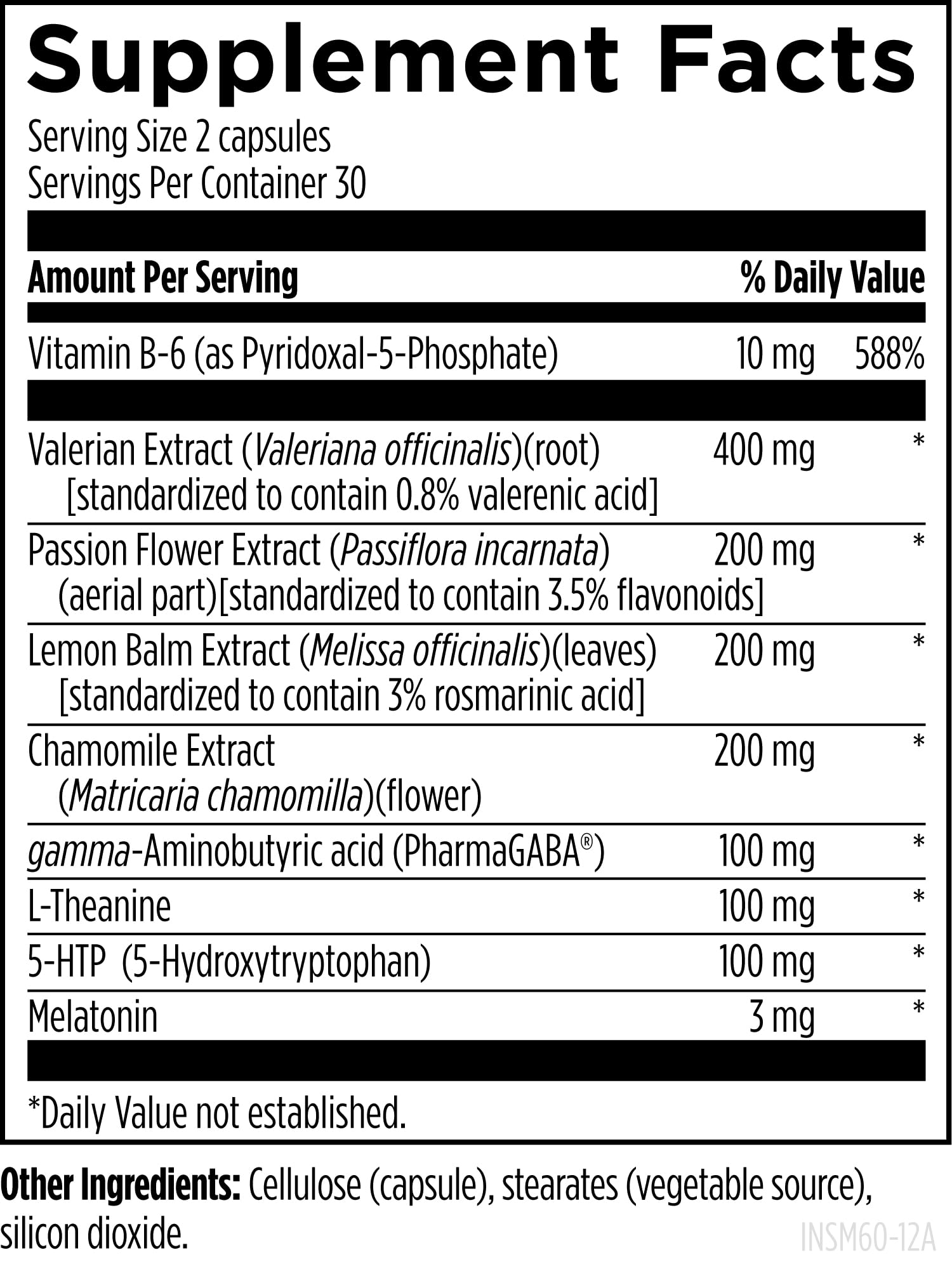 Designs for Health Insomnitol Capsules, Sleep Aid for Adults, 60 Capsules — Amazon image 2