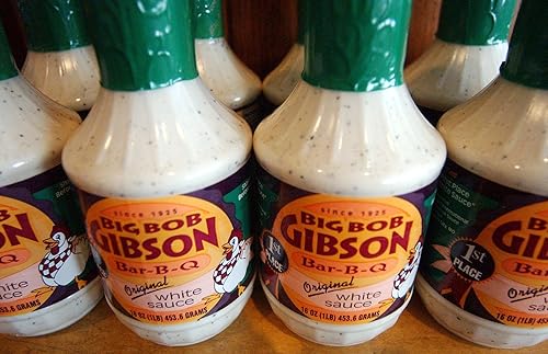 Big Bob Gibson Salsa BBQ Blanca Original - (2 unidades)