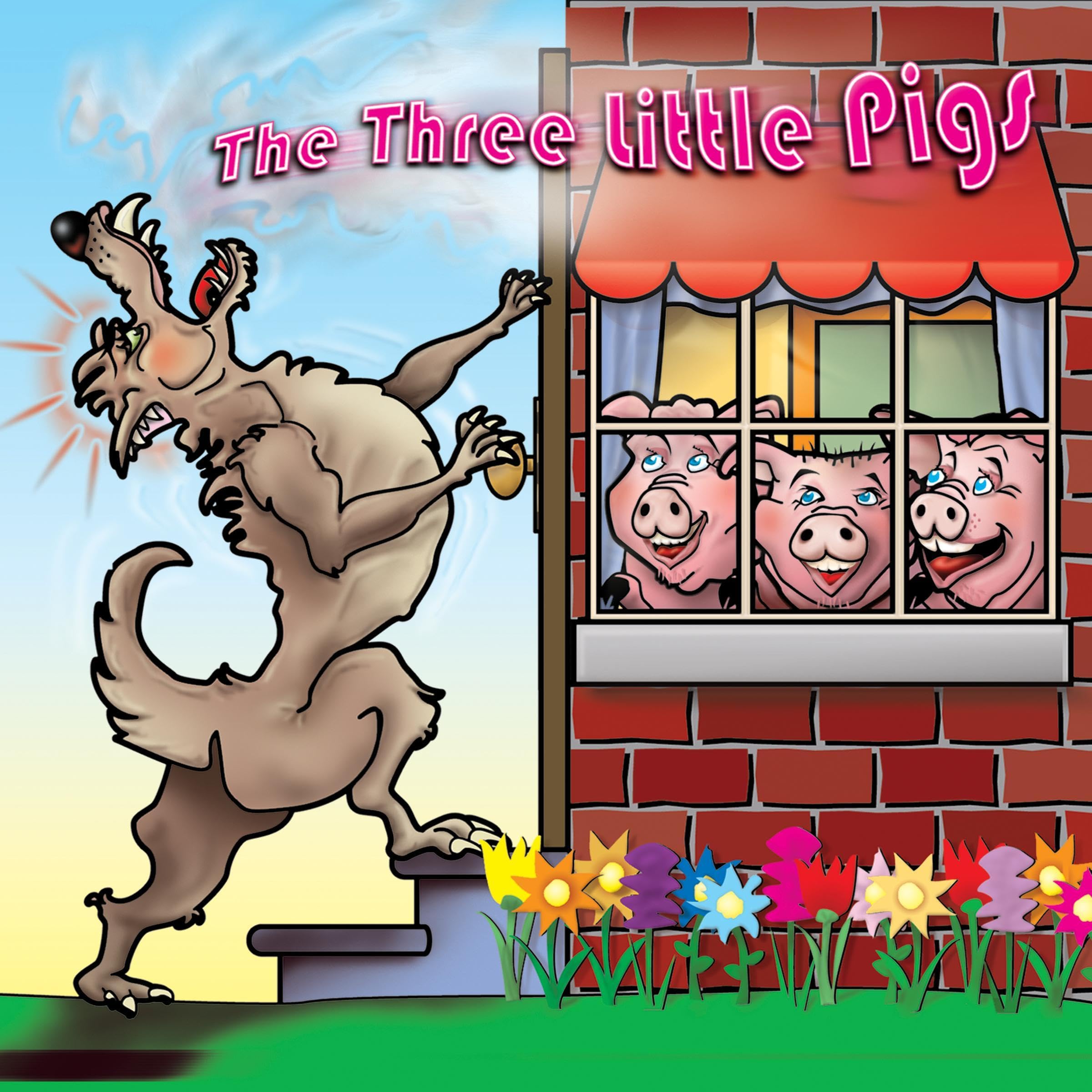 Cover art for The Three Little Pigs