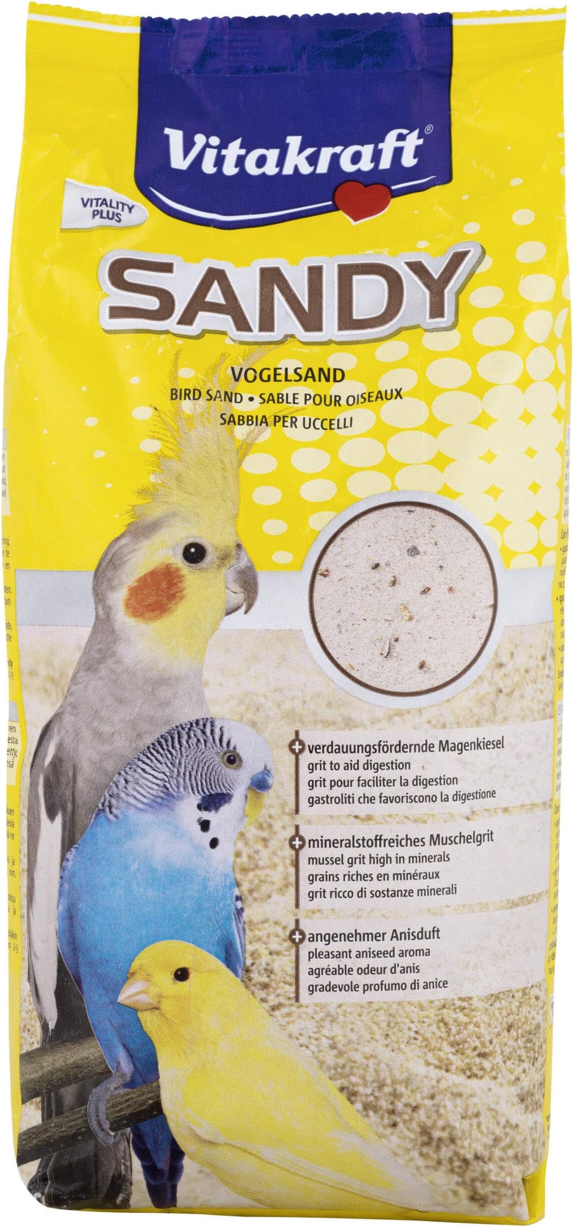 Vitakraft Sandy Bird Sand, 1 x 2.5 kg