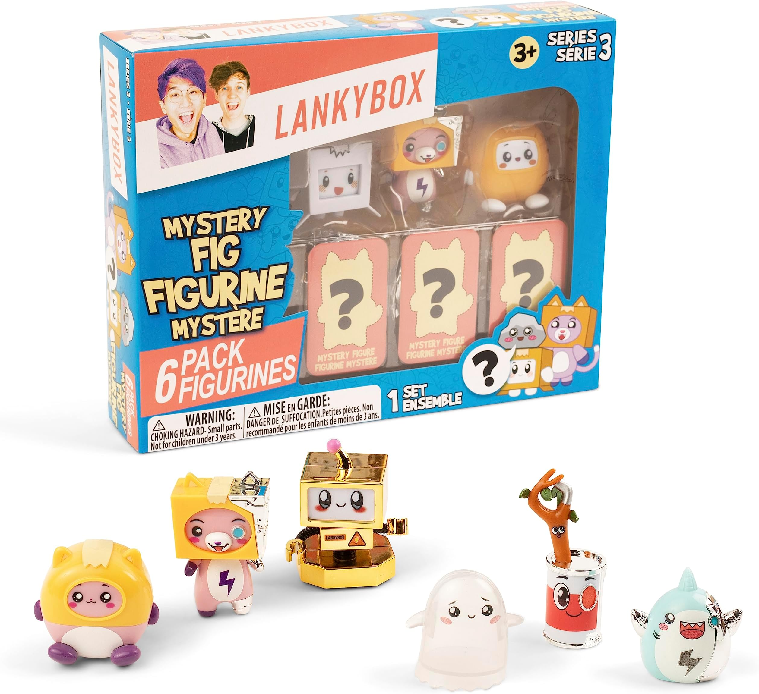 LankyBox Mystery Figures - 6 Pack - Series 3
