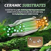 Vista 3 de Convertidor catalítico frontal universal de alto flujo de entrada y salida de 2.5 pulgadas, ajuste directo con puerto O2 (compatible con EPA)