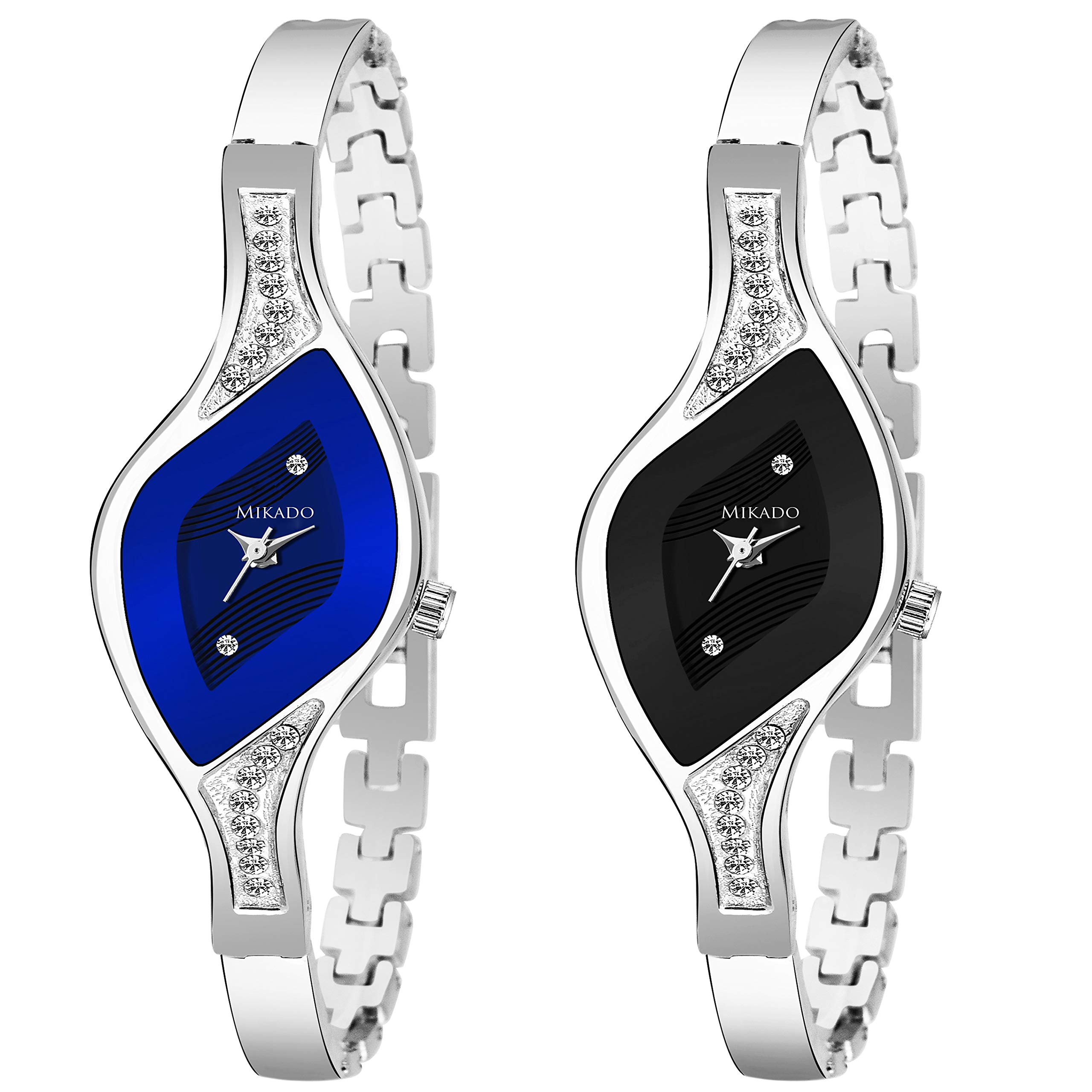 Mikado Multicolor Bracelet Style Combo Watches for Women (B07X24LSG5) Amazon Price History, Amazon Price Tracker