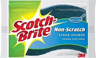 3M HOU0309 Non-Scratch Scrub Sponge, 1 Count