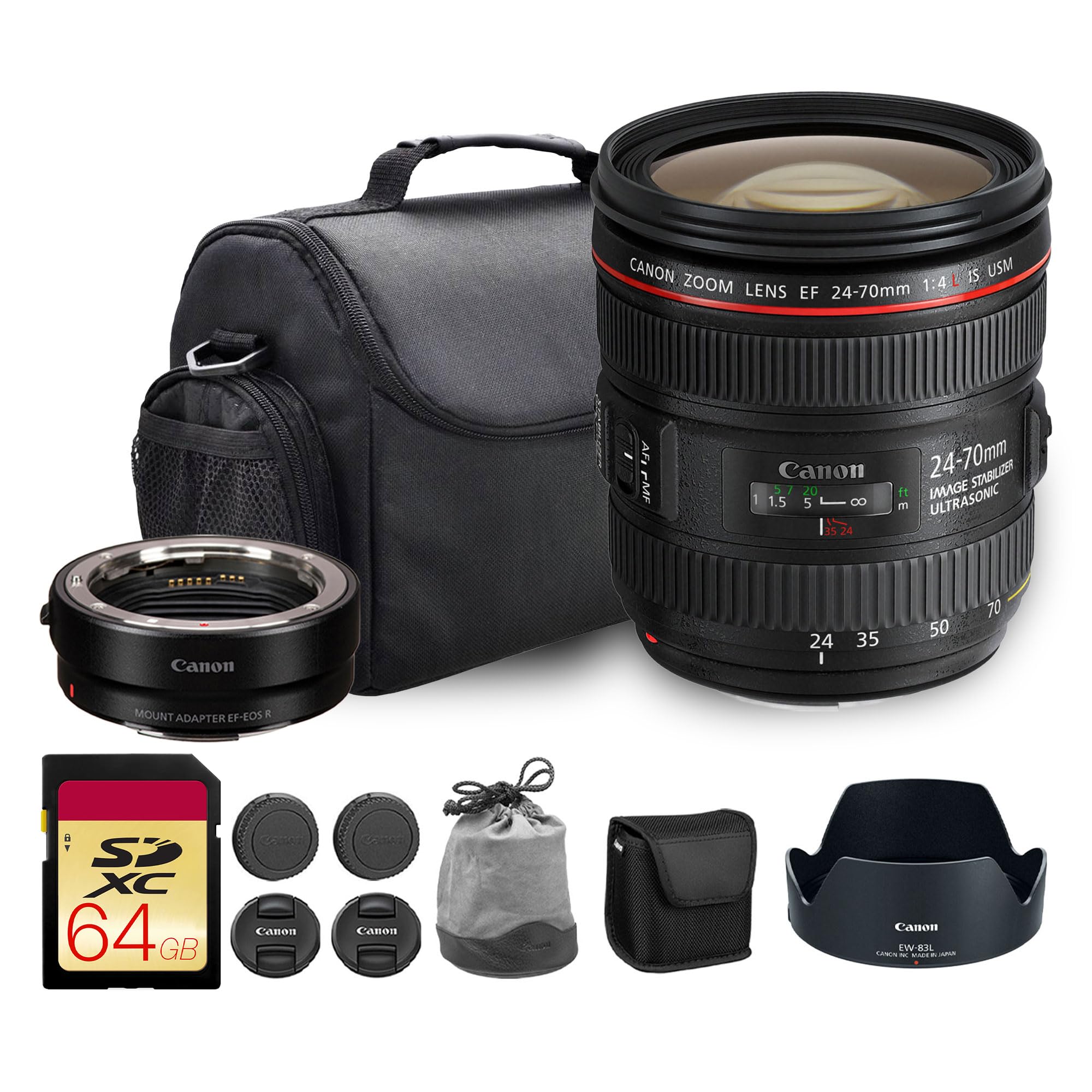 【Canon】EF24-70mm f/4L IS USM マクロ Amazon.com : Canon EF 24-70mm f/4L IS USM Lens | L-Series Standard