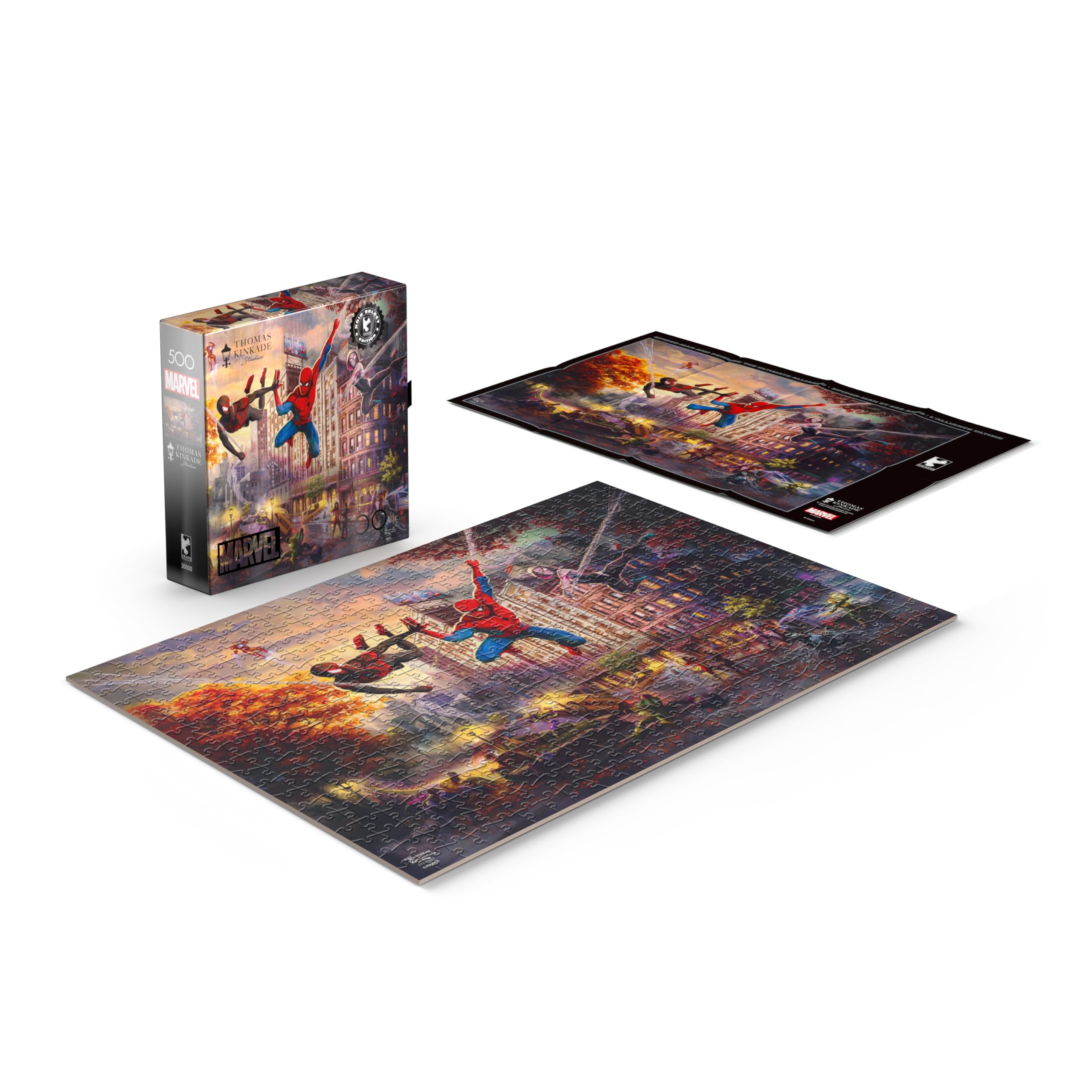 Amazon.com: Ceaco - Silver Select - Marvel Kinkade - Spider-Man