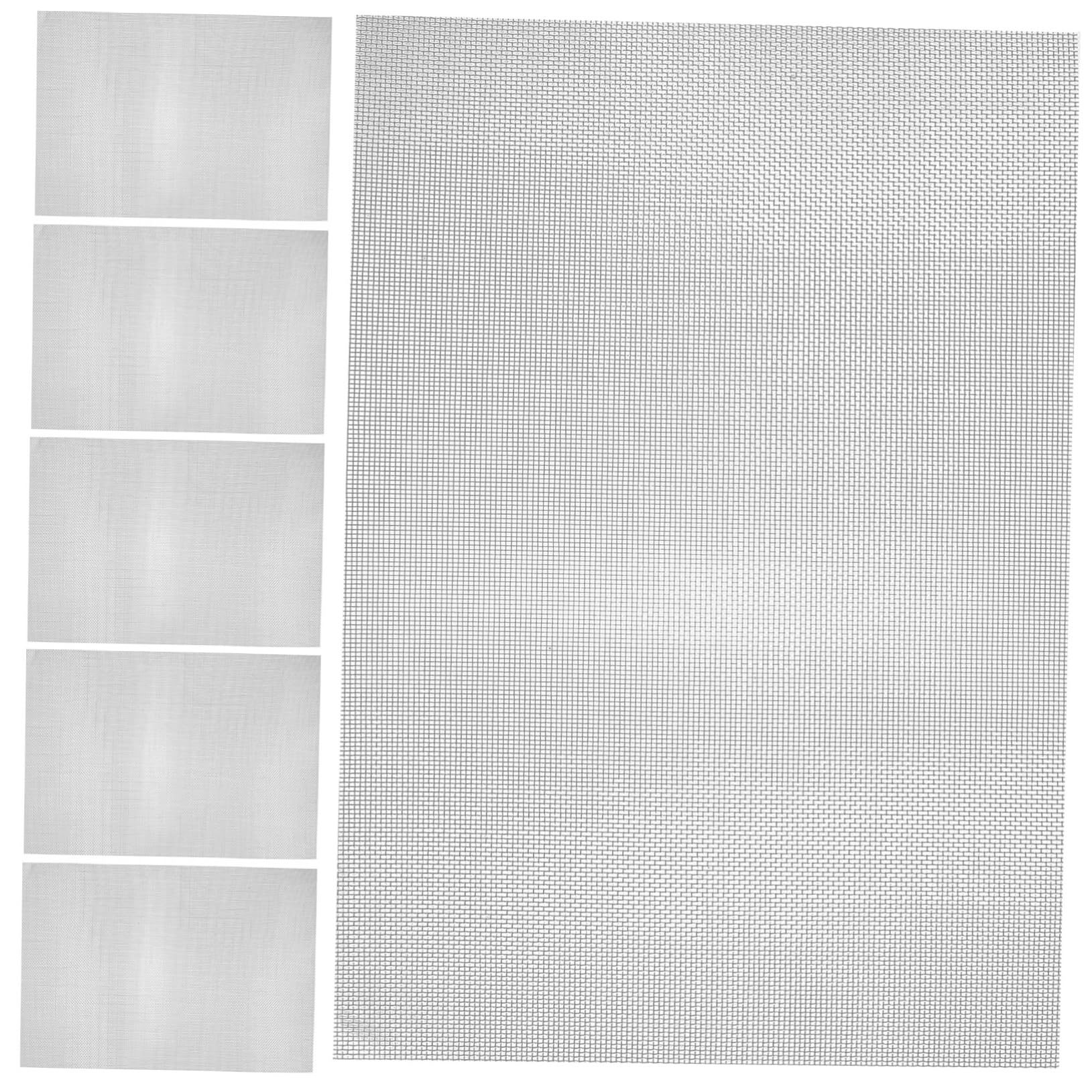 OSALADI X Stainless Steel Wire Mesh Sturdy Metal Garden Mesh for Fence Ventilation Craft Window Screen Filtering Netting