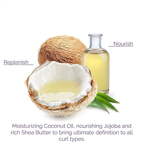 Miniatura 2 de GIOVANNI Curl Habit - Gel moldeador de rizos para el cabello, fijación media, peso ligero, gel para cabello rizado, hidrata los rizos, domina el