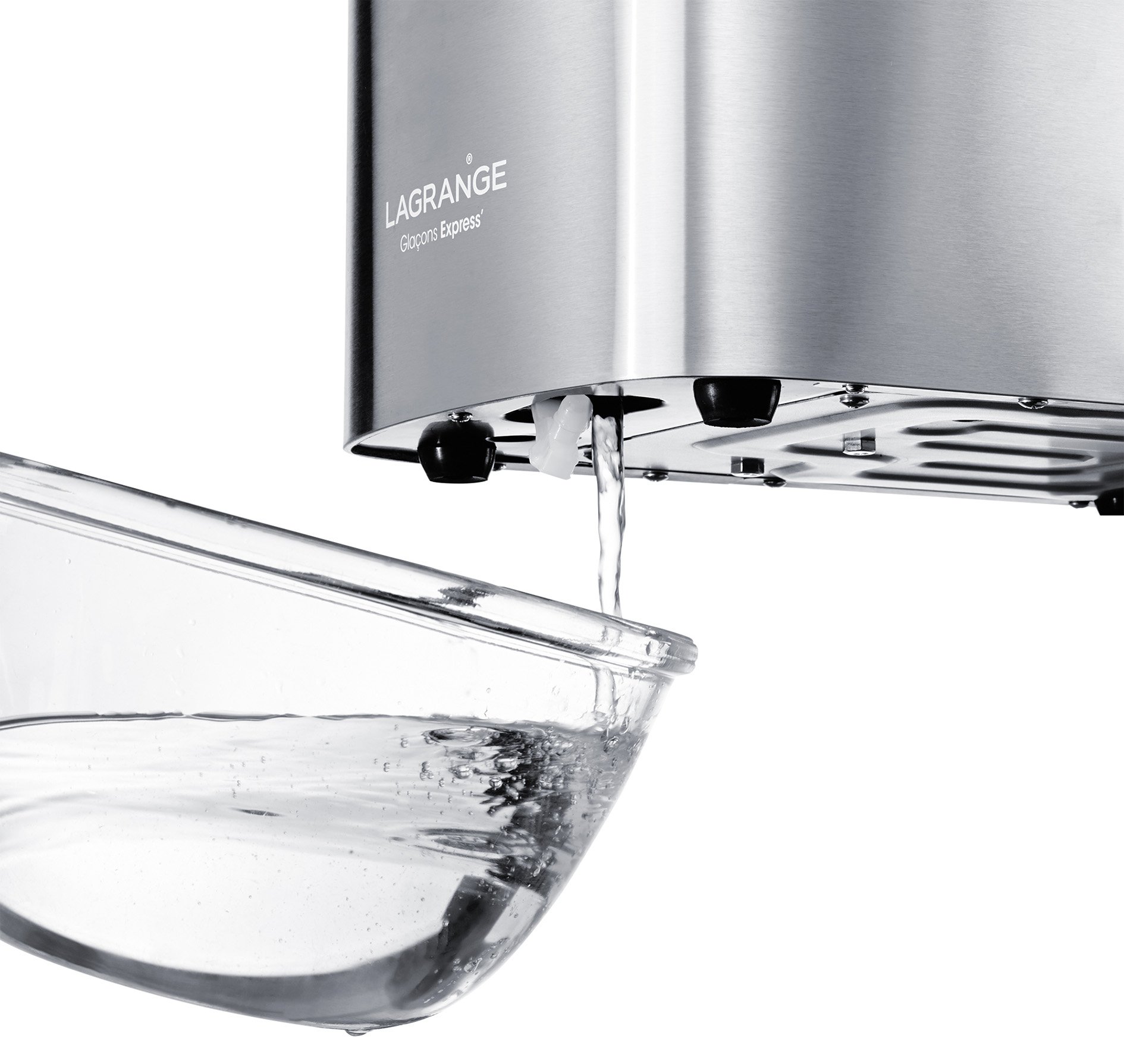 Lagrange 489002 Express Glaçon Inox 37,3 x 24,4 x 31,5 cm