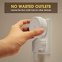 Vista 58 de Briignite Luz nocturna azul celeste, luces nocturnas enchufables a la pared, luz nocturna con sensores de luz, luz nocturna LED para habitación