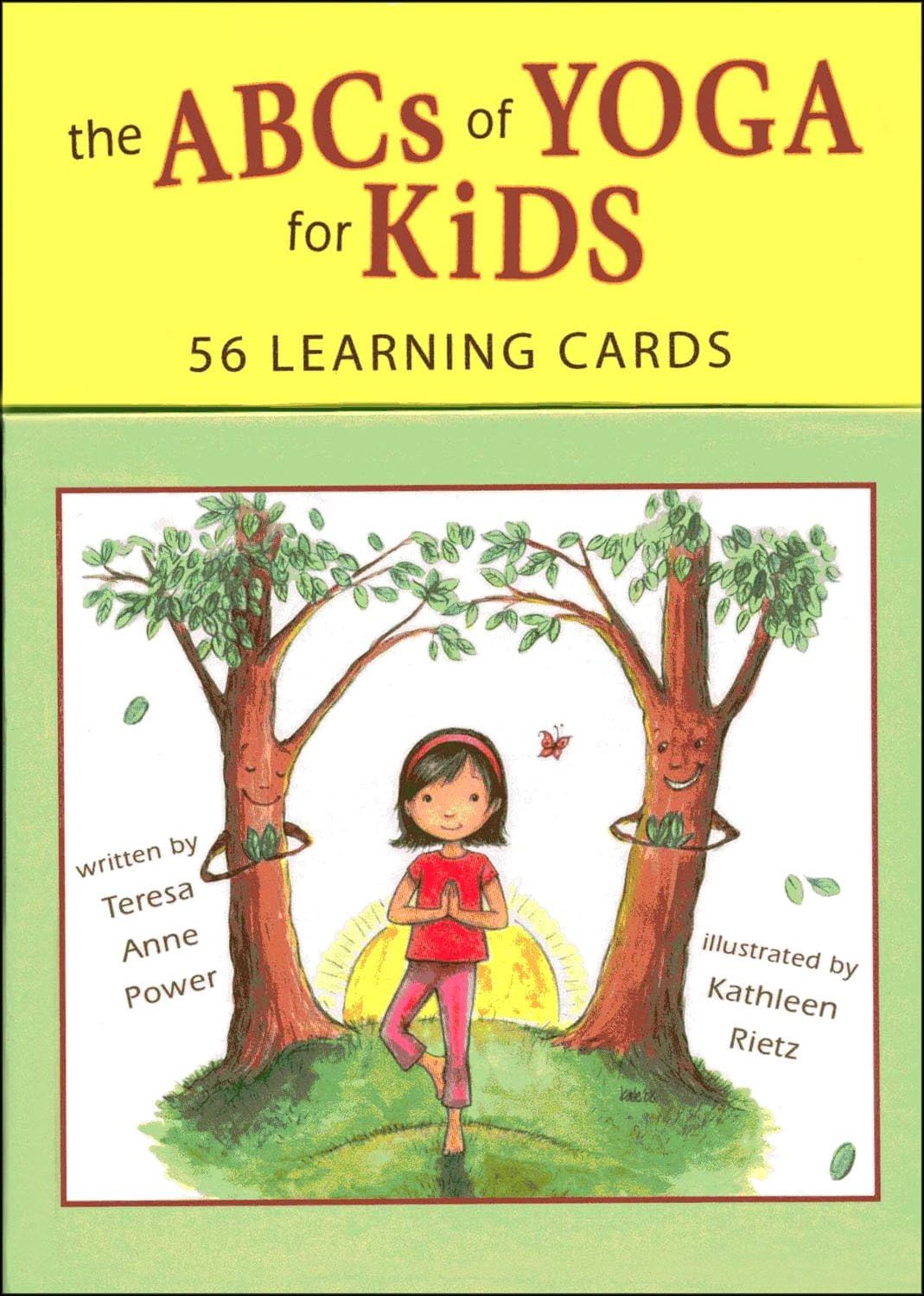 The ABCs of Yoga for Kids Learning Cards