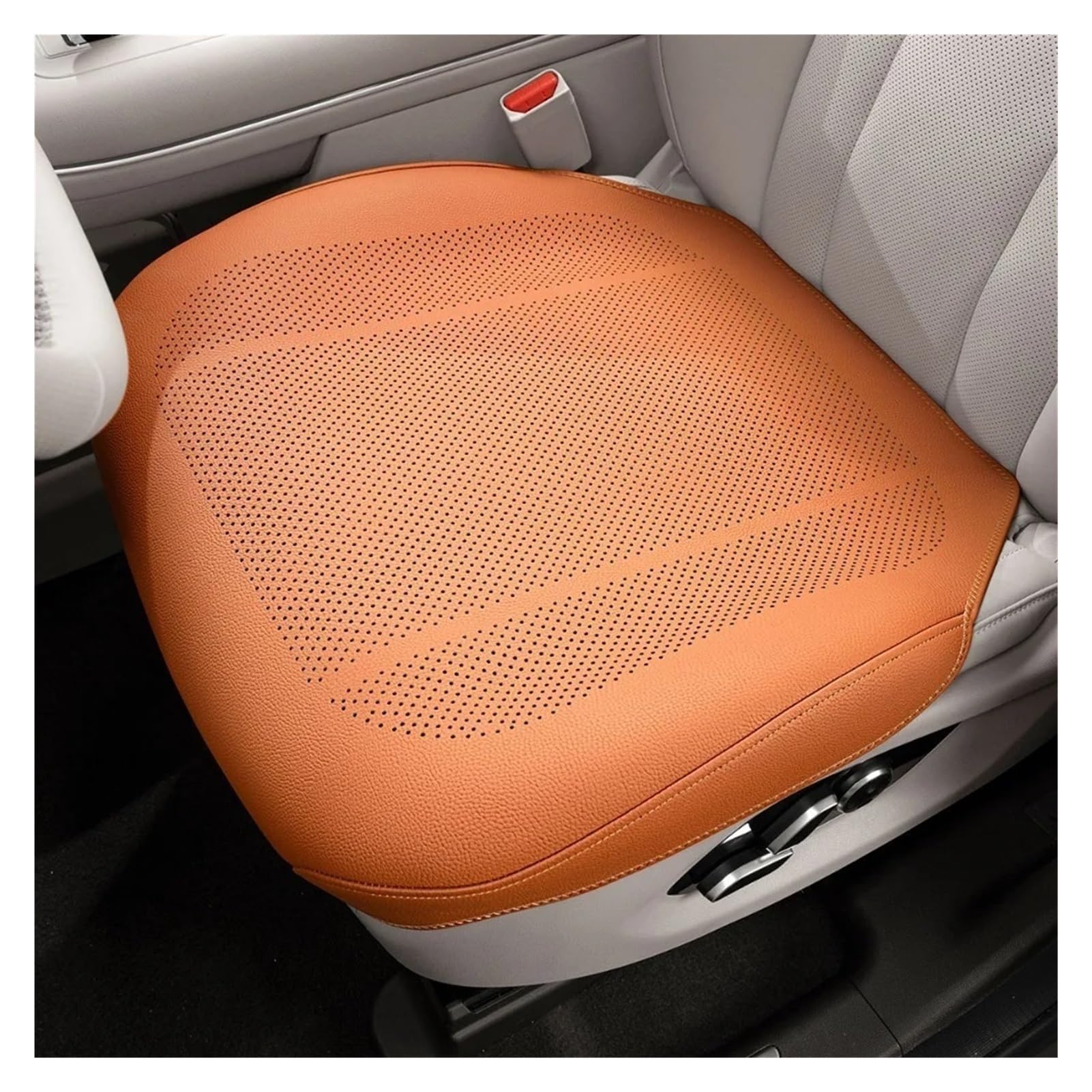 Avoltre car seat cushion Luxury Ventilation Car Seat Cushion Full-inclusive Breathable Summer Cool(Orange)
