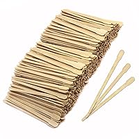 Vista 7 de Mibly 500 varillas de cera de madera, cejas, labios, nariz, pequeñas varillas aplicadoras para depilación y piel suave, spa y uso doméstico