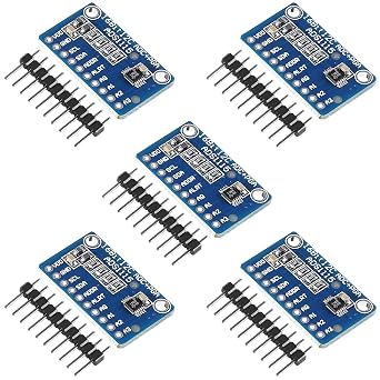DIANN 5pcs ADS1115 Analog-to-Digital Converter 16 Bit ADC 4 Channel Module Converter with Programmable Gain Amplifier ADC Converter